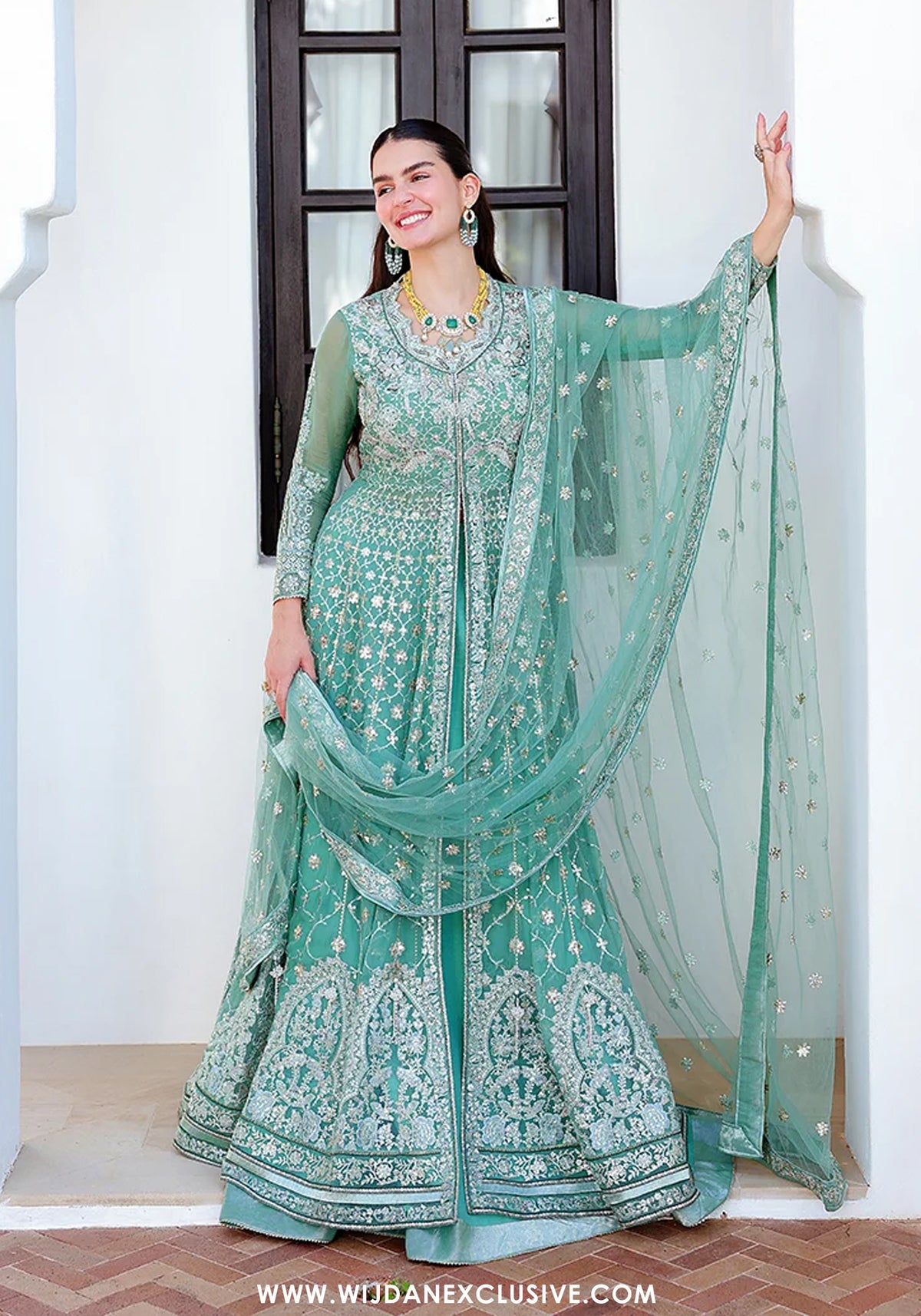 Bachelorette Chronicles by Mushq | Unstitched Embroidered Chiffon Collection'26 (DAZZLING DIVA)