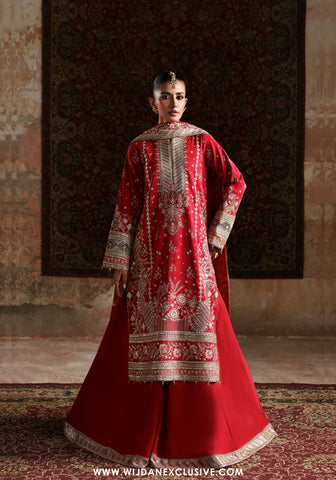 Afsana e Silk by Emaan Adeel | Unstitched Luxury Collection - 2025 (MAHGUL)