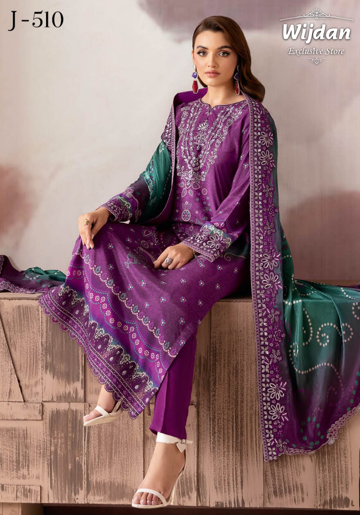 Riwaj Premium Rawsilk Collection'25 Vol-05 by Ramsha J-510