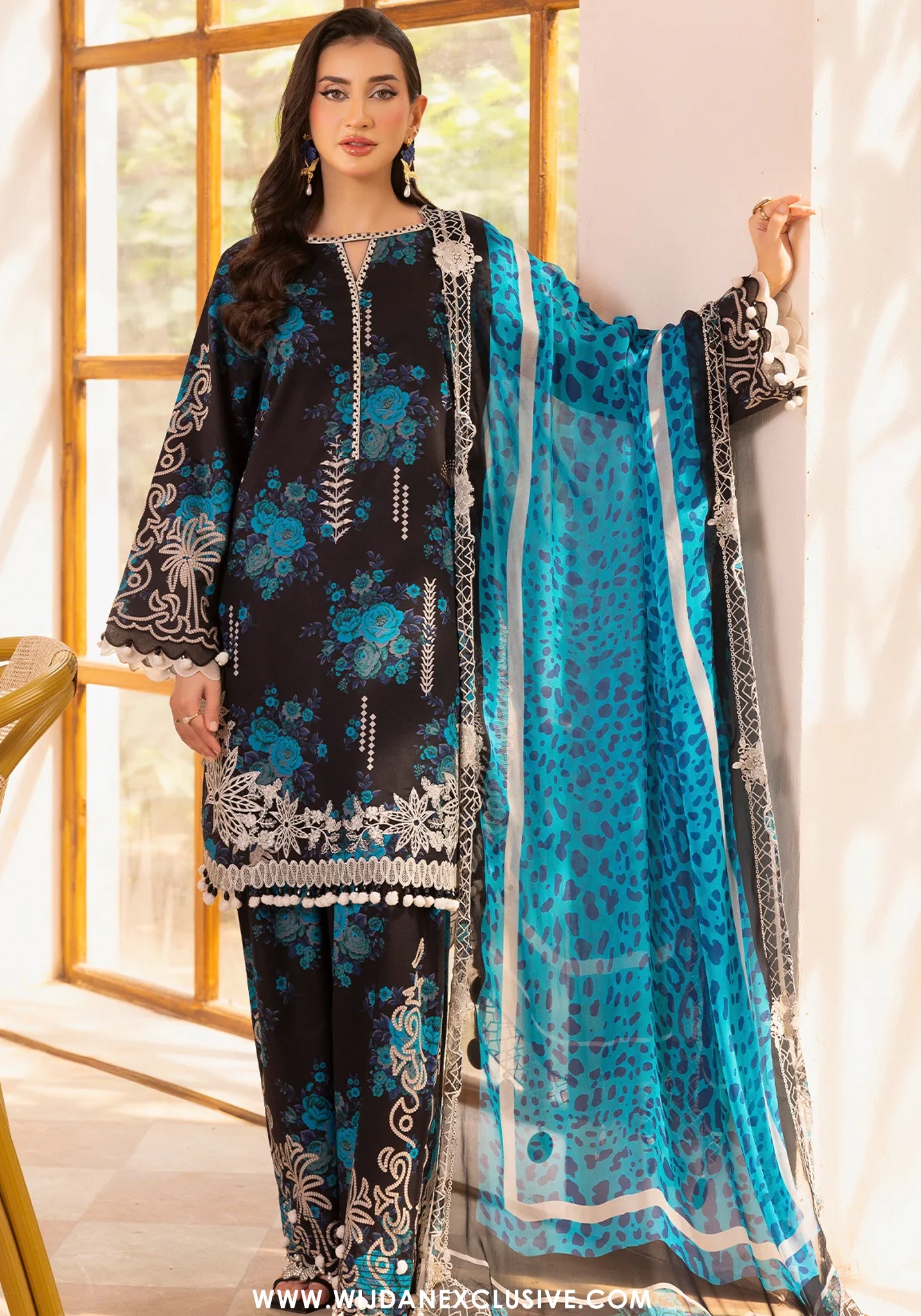 Infinity by Charizma | Unstitched Embroidered Lawn Collection - 2026 (IN6-06)