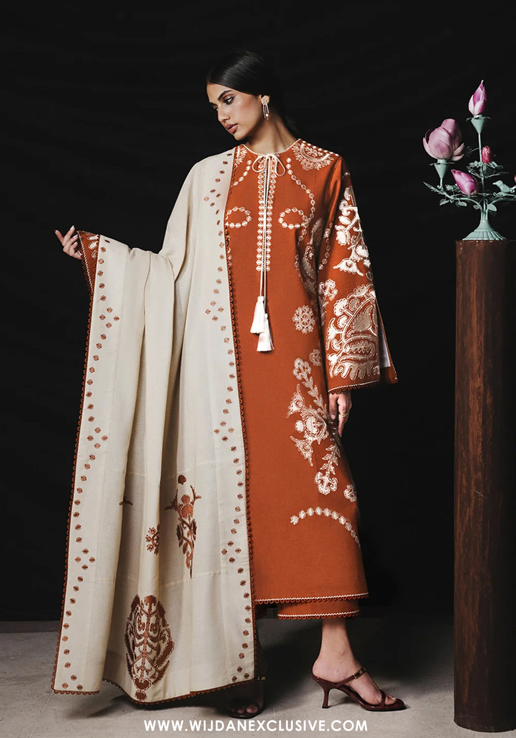 Jugnu by Hussain Rehar | Unstitched Karandi Embroidered Collection - 2026 (TAZETTА)