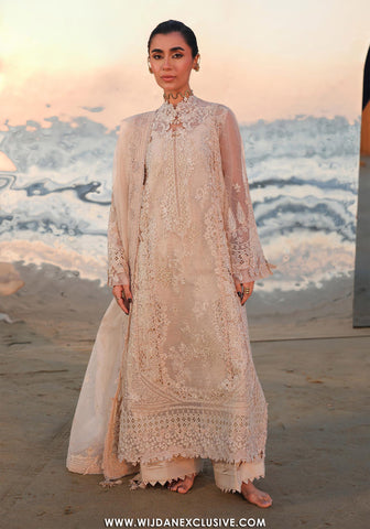 Sahil by Qalamkar | Unstitched Luxury lawn Collection - 2026 SA-15-NEHAN