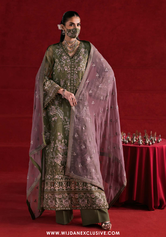 Flossie Kohinoor Unstitched Luxury Chiffon Collection - 2025 K-110