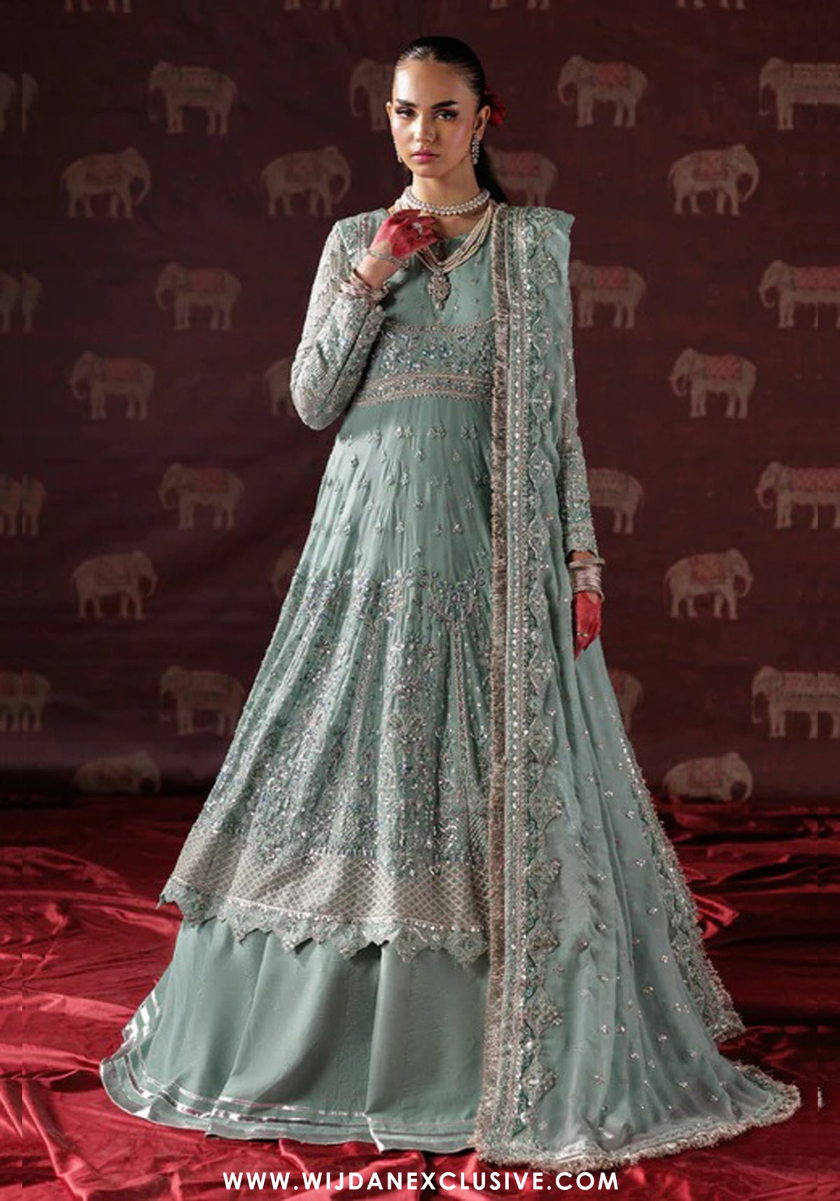Panache Unstitched Luxury Chiffon Collection - 2025 by Saad Shaikh D-08