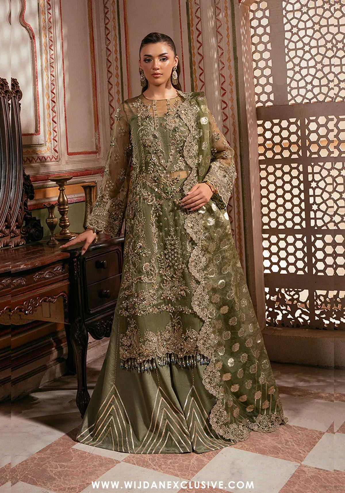 Imrozia Serene Noor e Naaz Unstitched Bridal Collection - 2025 IB-58 Gulzaar