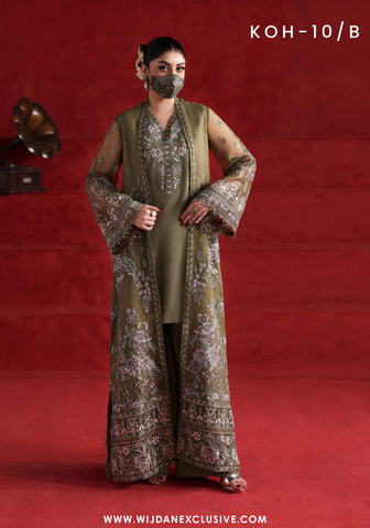 Flossie Kohinoor Unstitched Luxury Chiffon Collection - 2025 K-110