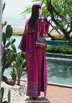 Nuvera by Mushq | Unstitched Embroidered Raw Silk Formal Collection'26 (REINA ROUGE)