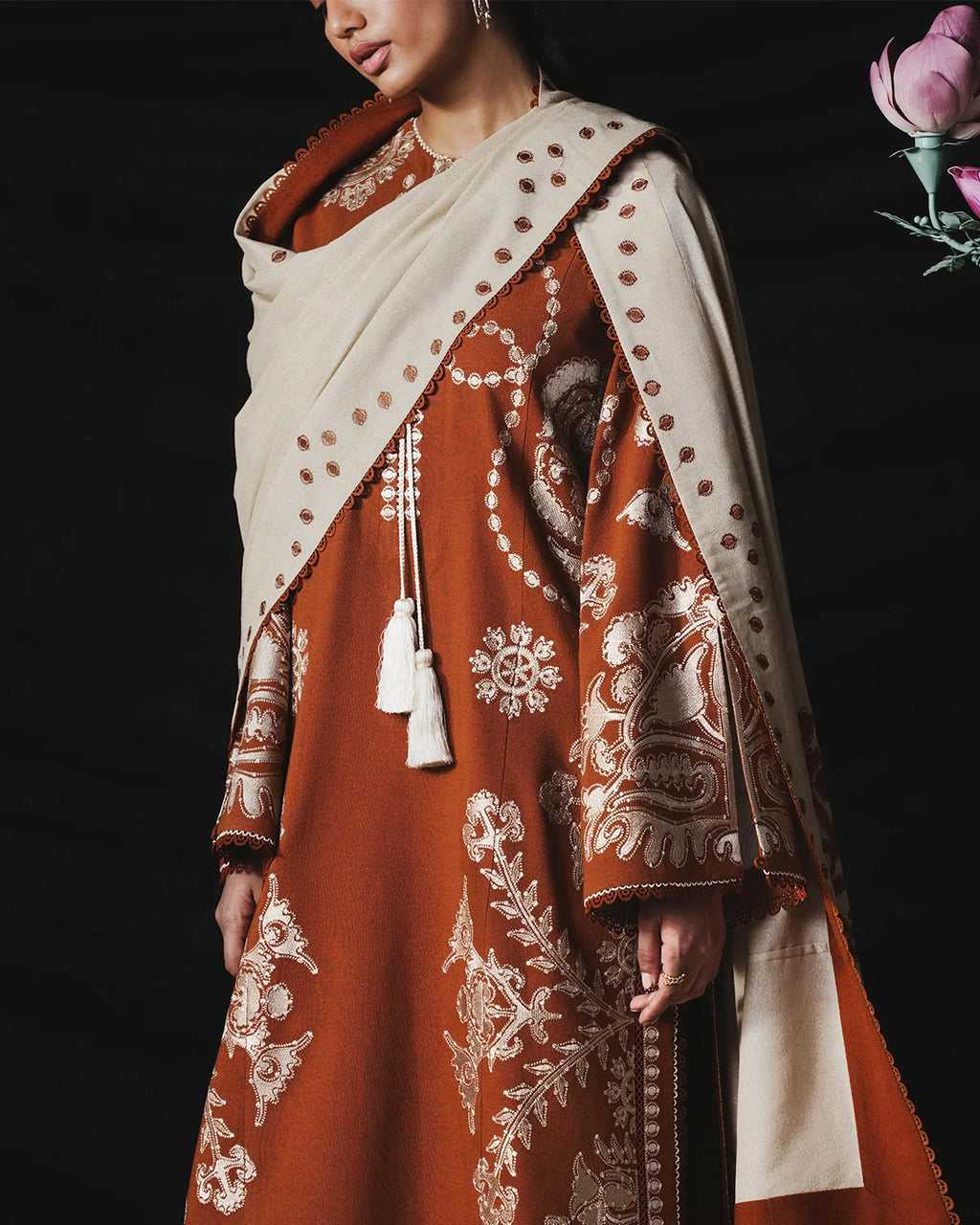 Jugnu by Hussain Rehar | Unstitched Karandi Embroidered Collection - 2026 (TAZETTА)
