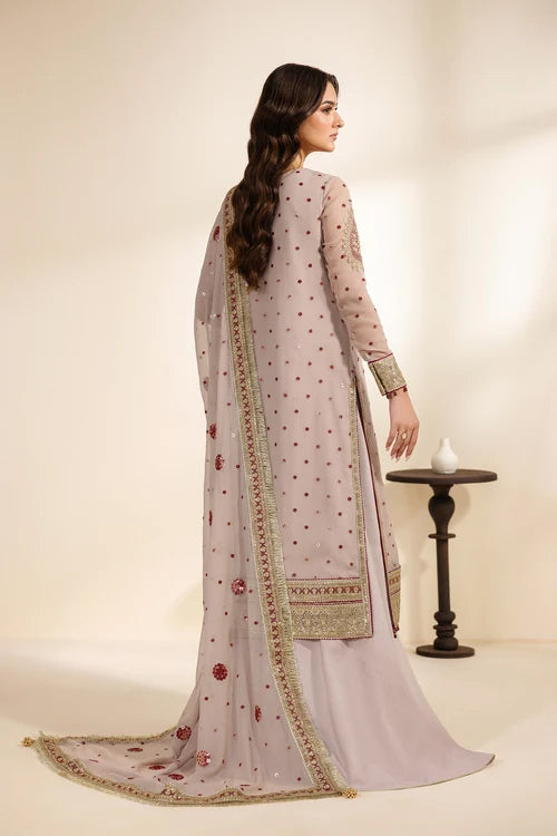 Meraki by Zarif | Unstitched Embroidered Chiffon Formal Collection - 2026 (SAMA)