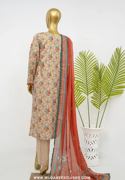 Bin Saeed Stitched Exclusive Printed Lawn Vol-07 Collection – 2026 (D-10)