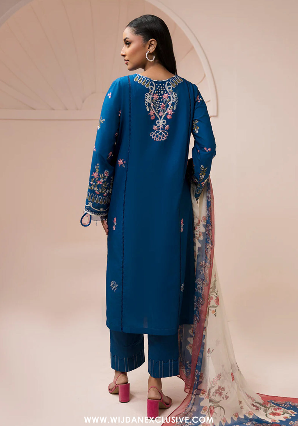 Zellbury Unstitched Signature Jacquard Embroidered Collection - 2026 (WUS-0455)