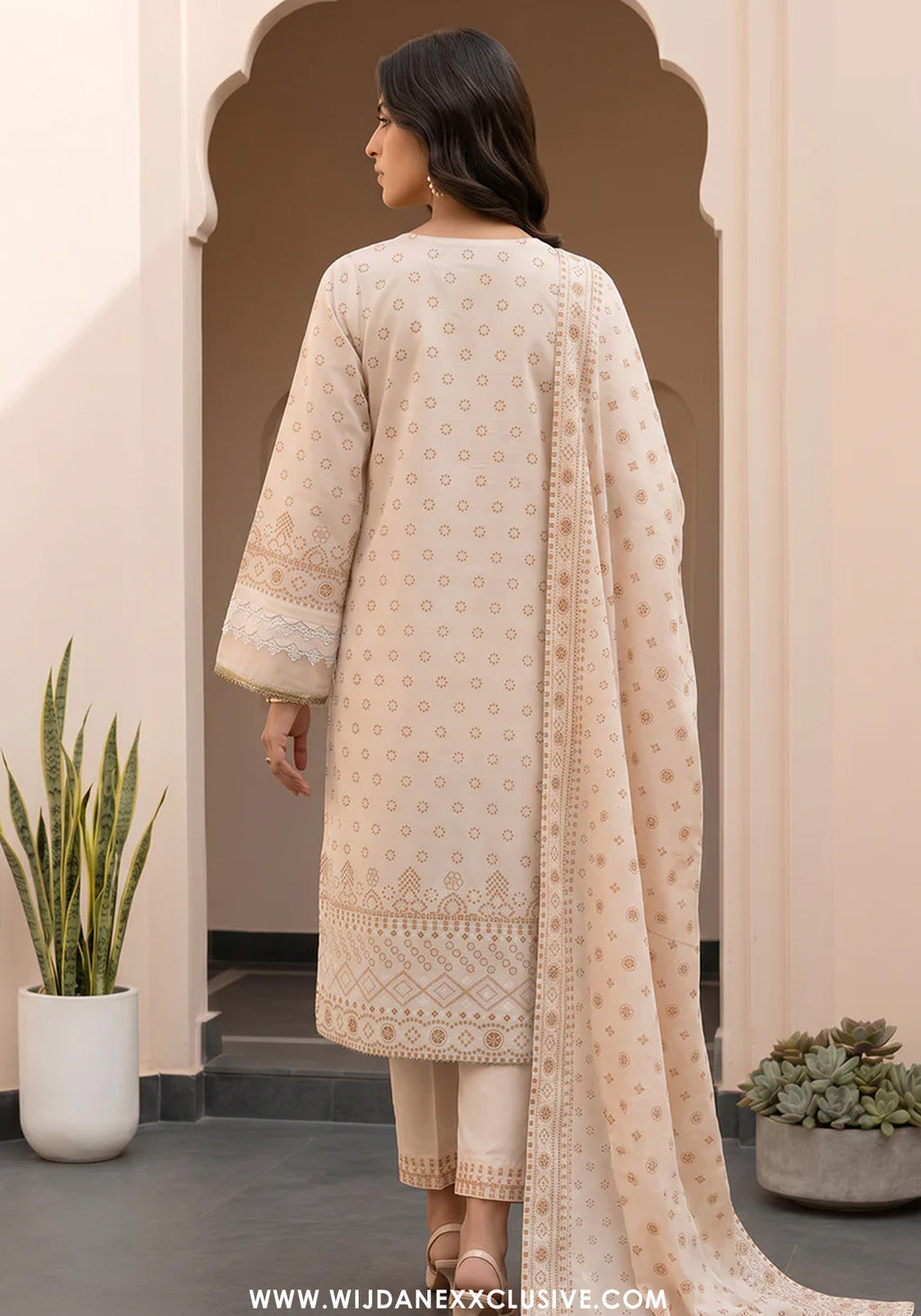 Zellburry Unstitched 3pc Printed & Embroidered Lawn Collection - 2026 (WUS-0900)
