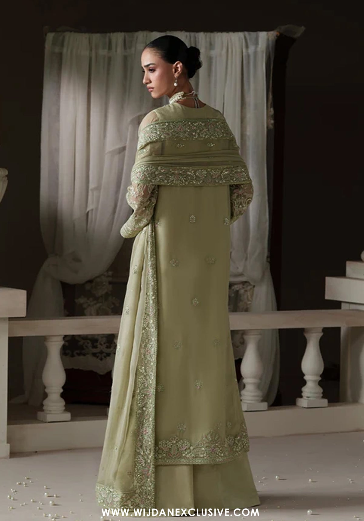 Modern Heirloom by Emaan Adeel | Unstitched Emb Chiffon Formal'26 (MODERN BELLE)