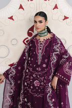 Qalamkar Unstitched Embroidered Festive Lawn Collection - 2026 (TRESA)