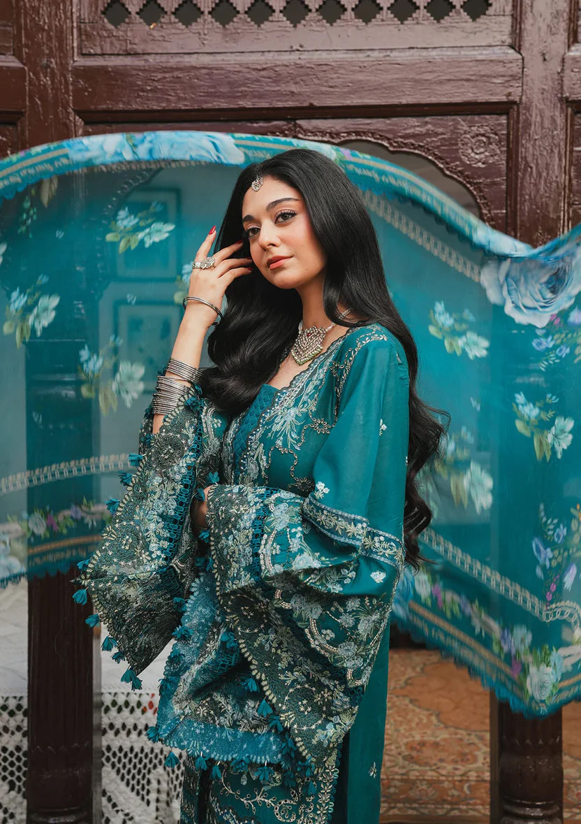 Ek Fasana by Kahf | Unstitched Luxury Lawn Collection - 2026 (MORNI)
