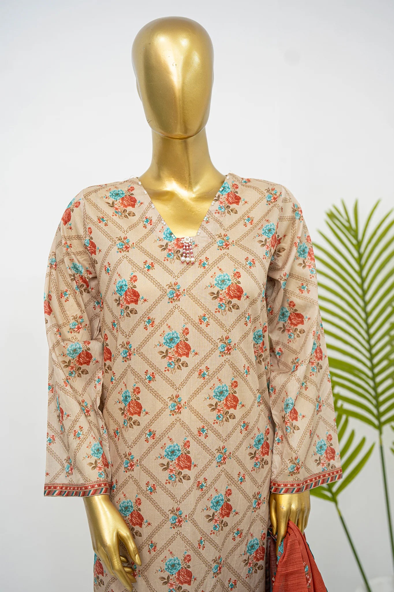 Bin Saeed Stitched Exclusive Printed Lawn Vol-07 Collection – 2026 (D-10)