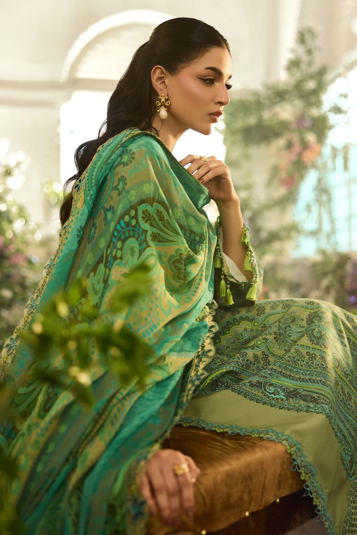 Sunshine by Charizma | Unstitched Embroidered Lawn Vol-02 Collection - 2026 (CSN6-19)
