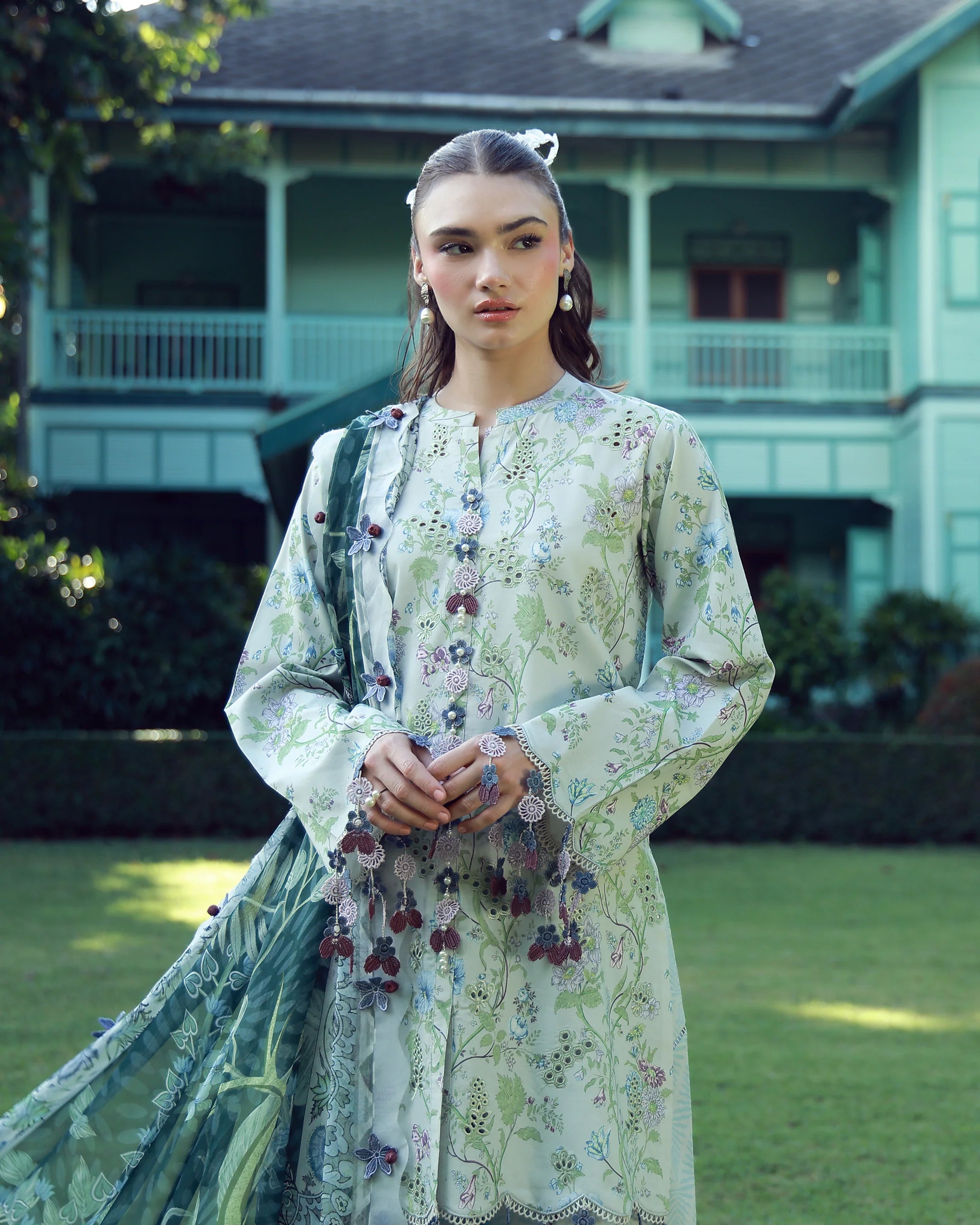 Lumea by Jade | Unstitched Embroidered Cambric Collection - 2026 (LUNE)