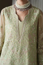 Modern Heirloom by Emaan Adeel | Unstitched Emb Chiffon Formal'26 (MODERN BELLE)