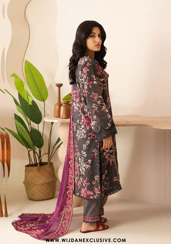 Ehaab Unstitched Printed Lawn Collection - 2025 D-422