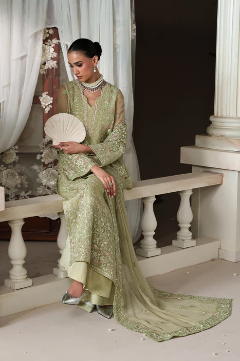 Modern Heirloom by Emaan Adeel | Unstitched Emb Chiffon Formal'26 (MODERN BELLE)