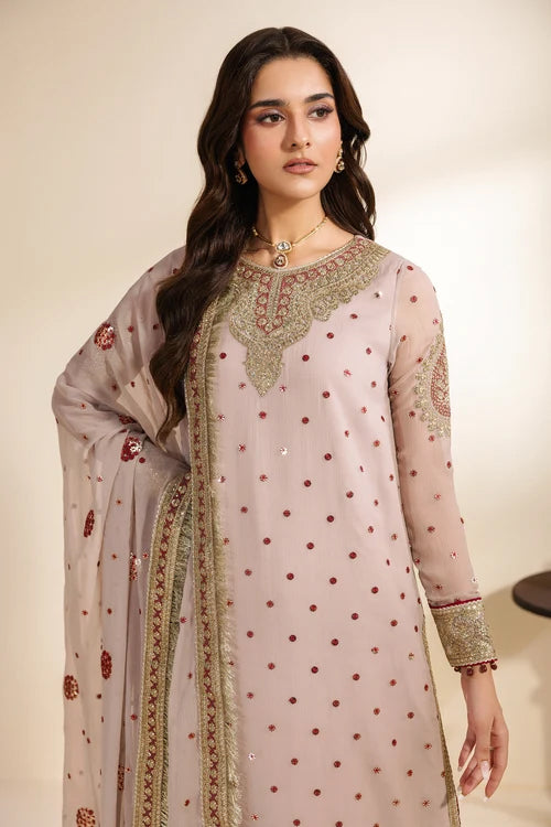 Meraki by Zarif | Unstitched Embroidered Chiffon Formal Collection - 2026 (SAMA)