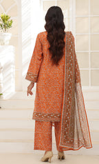 Maya by Aizal | Stitched Digital Printed Lawn Vol-03 Collection - 2026 (D-11)