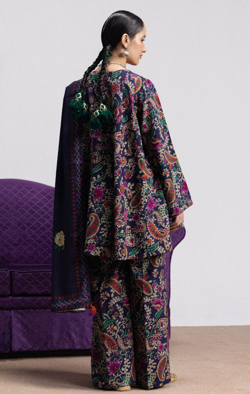 Coco Print's Unstitched Linen Collection - 2026 (D-6A)
