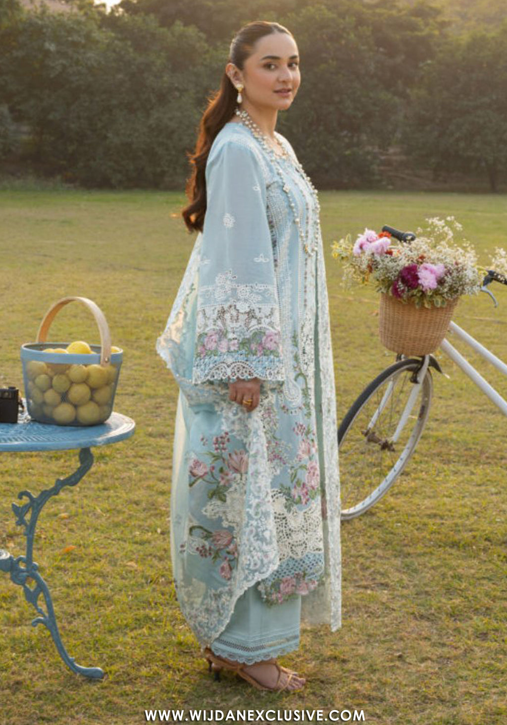 Elaf Unstitched Luxury Lawn Collection -2026 (MORNIG DRIZZLE)