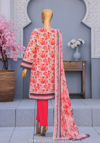 HZ Premium Unstitched Embroidered Lawn Collection - 2026 PEC-617