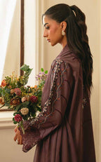 Elsa by Marjjan | Unstitched Embroidered Lawn Collection - 2026 ( 214-A)