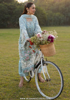 Elaf Unstitched Luxury Lawn Collection -2026 (MORNIG DRIZZLE)