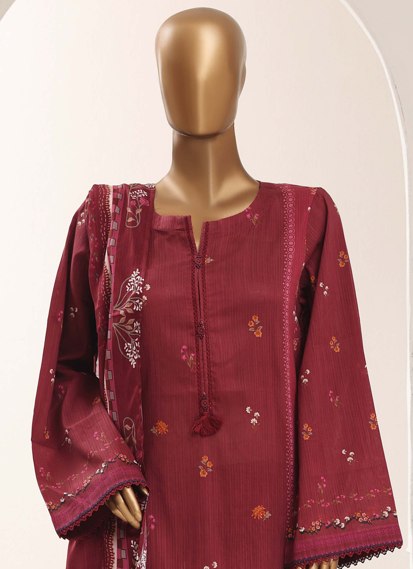 Sadabahar Stitched Printed Lawn Vol-12 Collection – 2026 (D-11)
