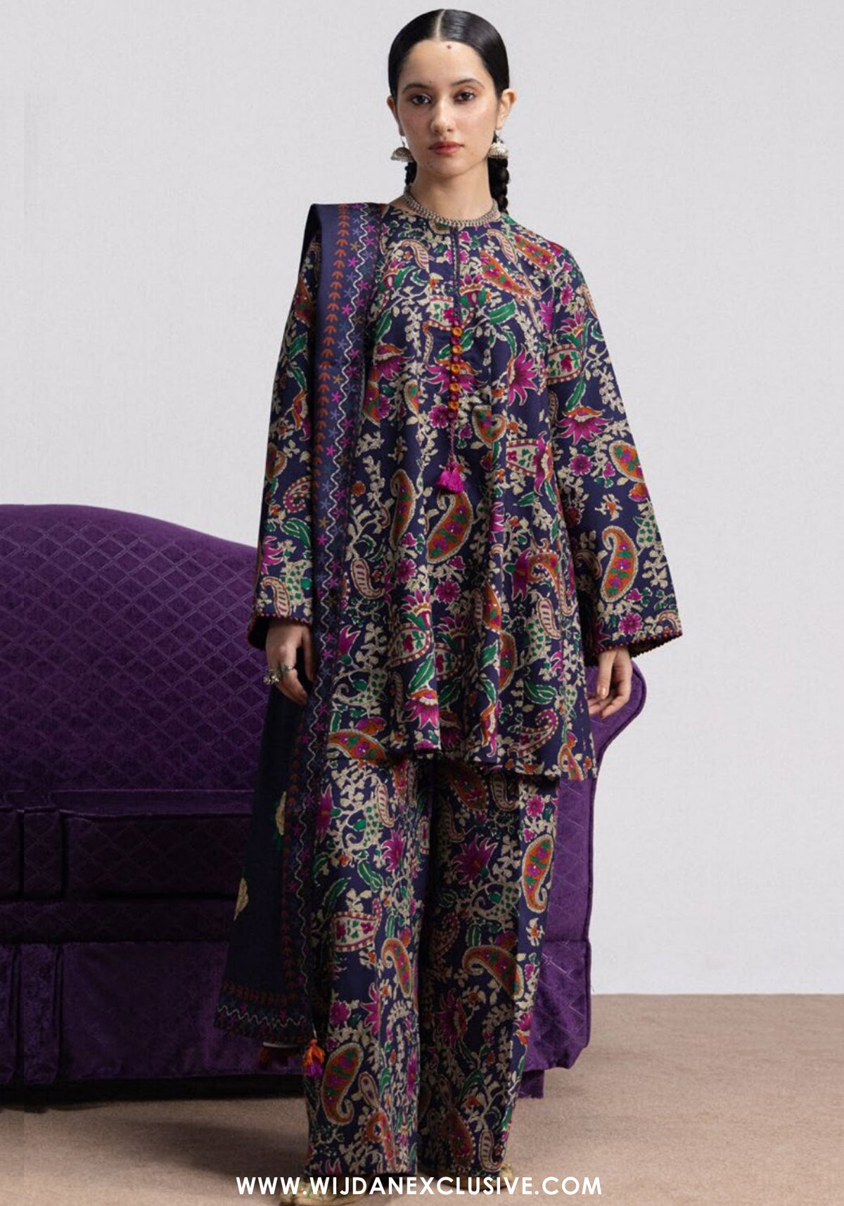 Coco Print's Unstitched Linen Collection - 2026 (D-6A)