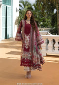 Elaf Signature Unstitched Printed Embroidered Lawn Collection - 2026 ESA-2B RUBY LADY