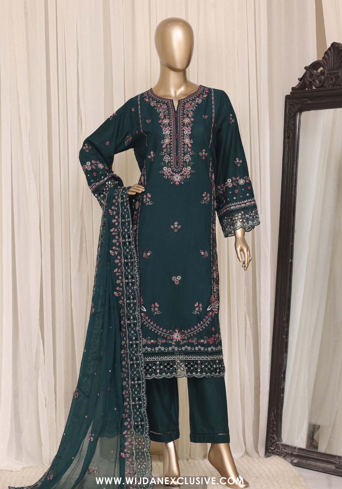 Sadabahar Stitched Luxury Embroidered Festive Vol-08 Collection - 2026 (D-11)