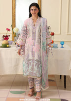 Soleil by Mushq | Unstitched Printed & Embroidered Lawn Collection - 2026 (SERENA BLOOM)