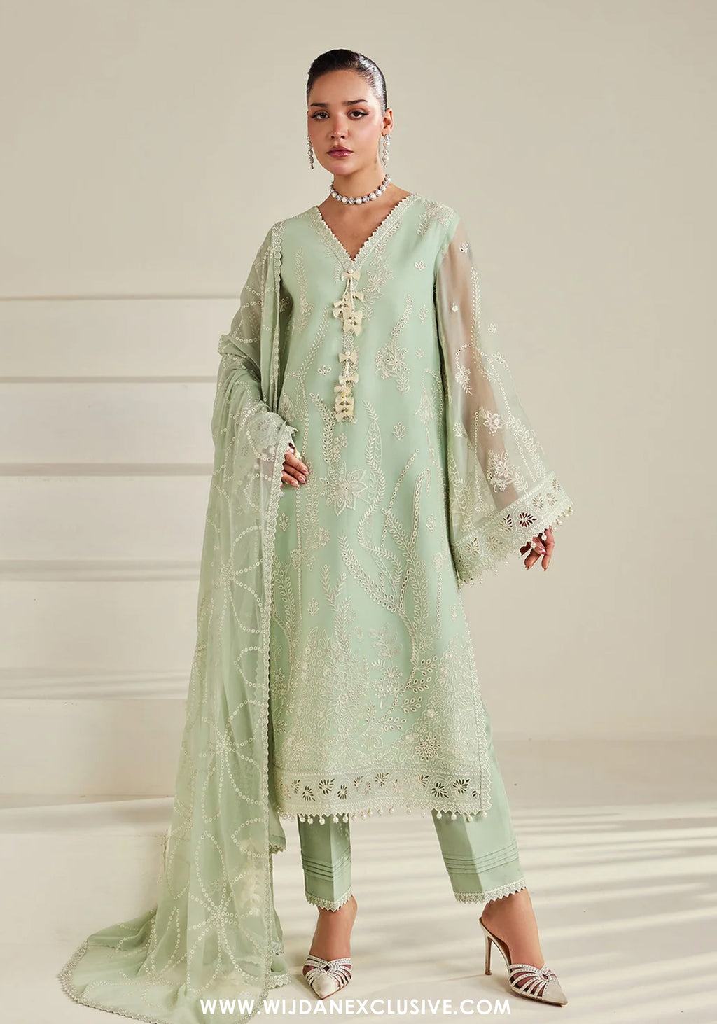 Dhaagay by Alizeh | Unstitched Embroidered Chiffon Formal Vol-05 Collection'26 (MEERAK)