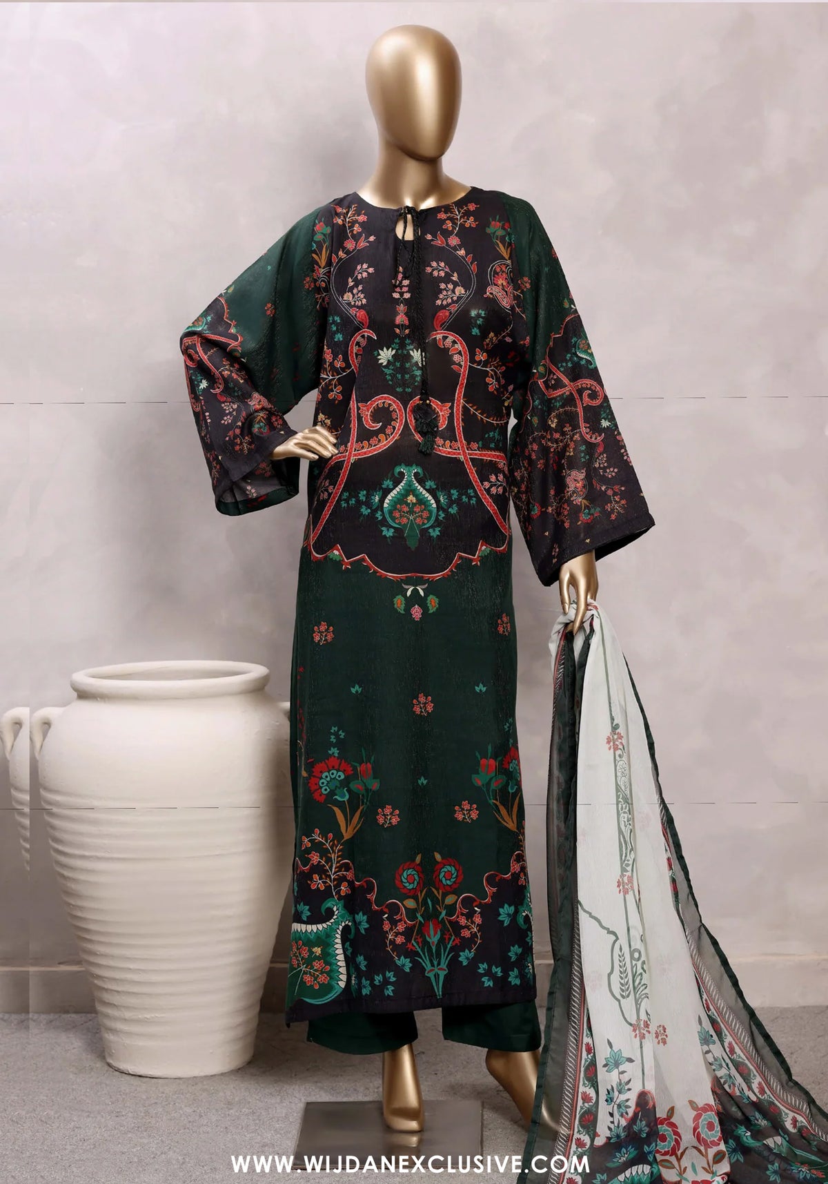 Kaftaan by Sadabahar | Stitched Chamti Printed Cotton Lawn Collection'26 (D-11)