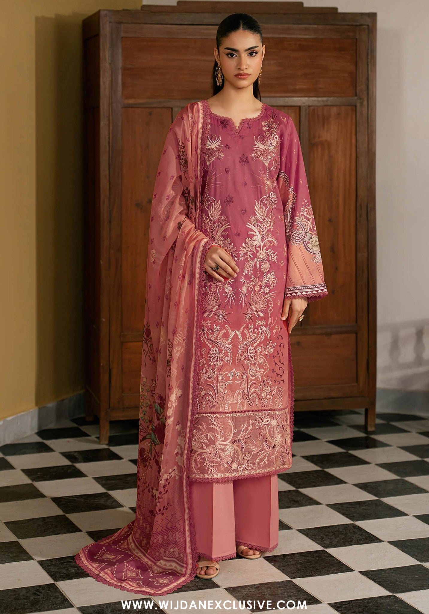 Mashaal by Ramsha | Unstitched Luxury Lawn Vol-16 Collection - 2026 (D-11)