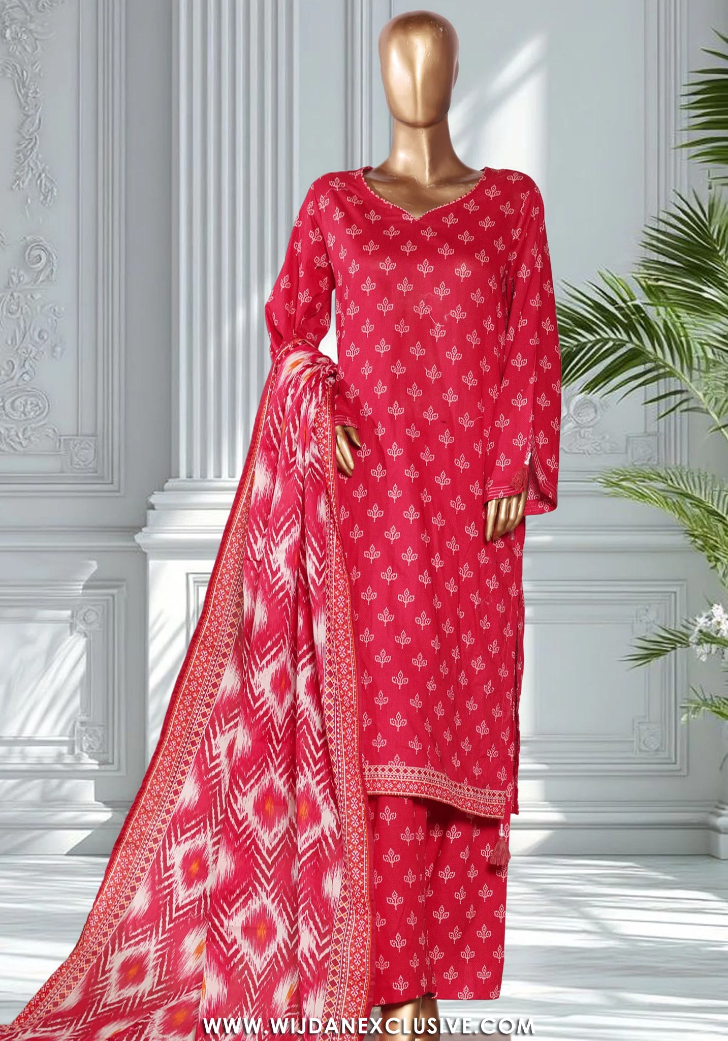 Bin Saeed Stitched Exclusive Printed Lawn Vol-V Collection - 2026 (D-11)