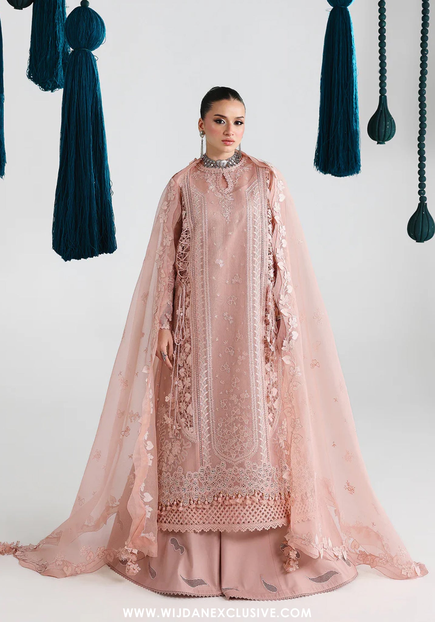 Qalamkar Unstitched Embroidered Festive Lawn Collection - 2026 (JINA)