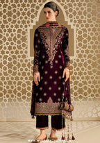 Chandni by Jazmin | Unstitched Embroidered Velvet Formal Collection - 2026 (D-08)