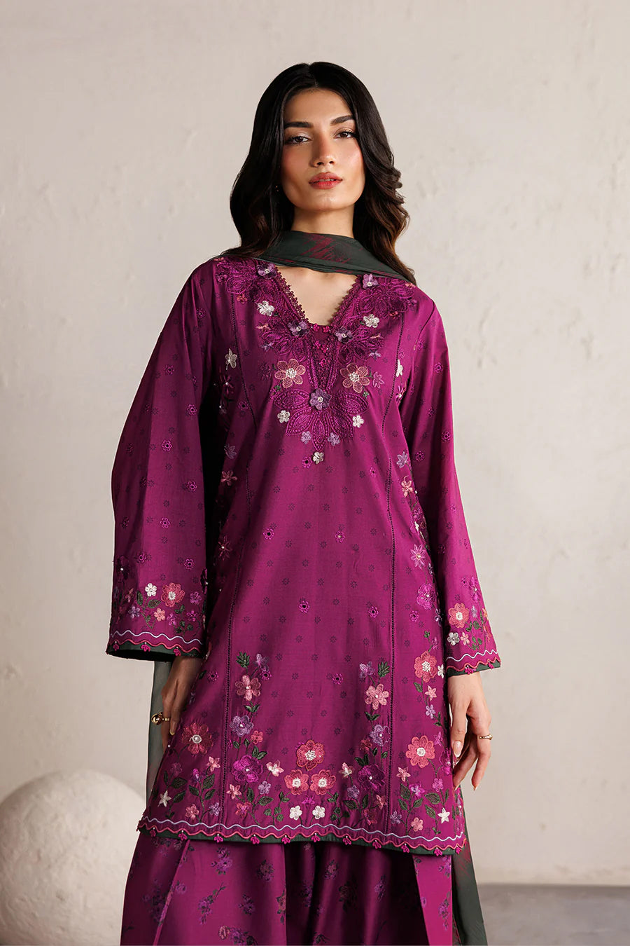 Iznik Unstitched Embroidered Festive Lawn Collection - 2026 (IBE-01)