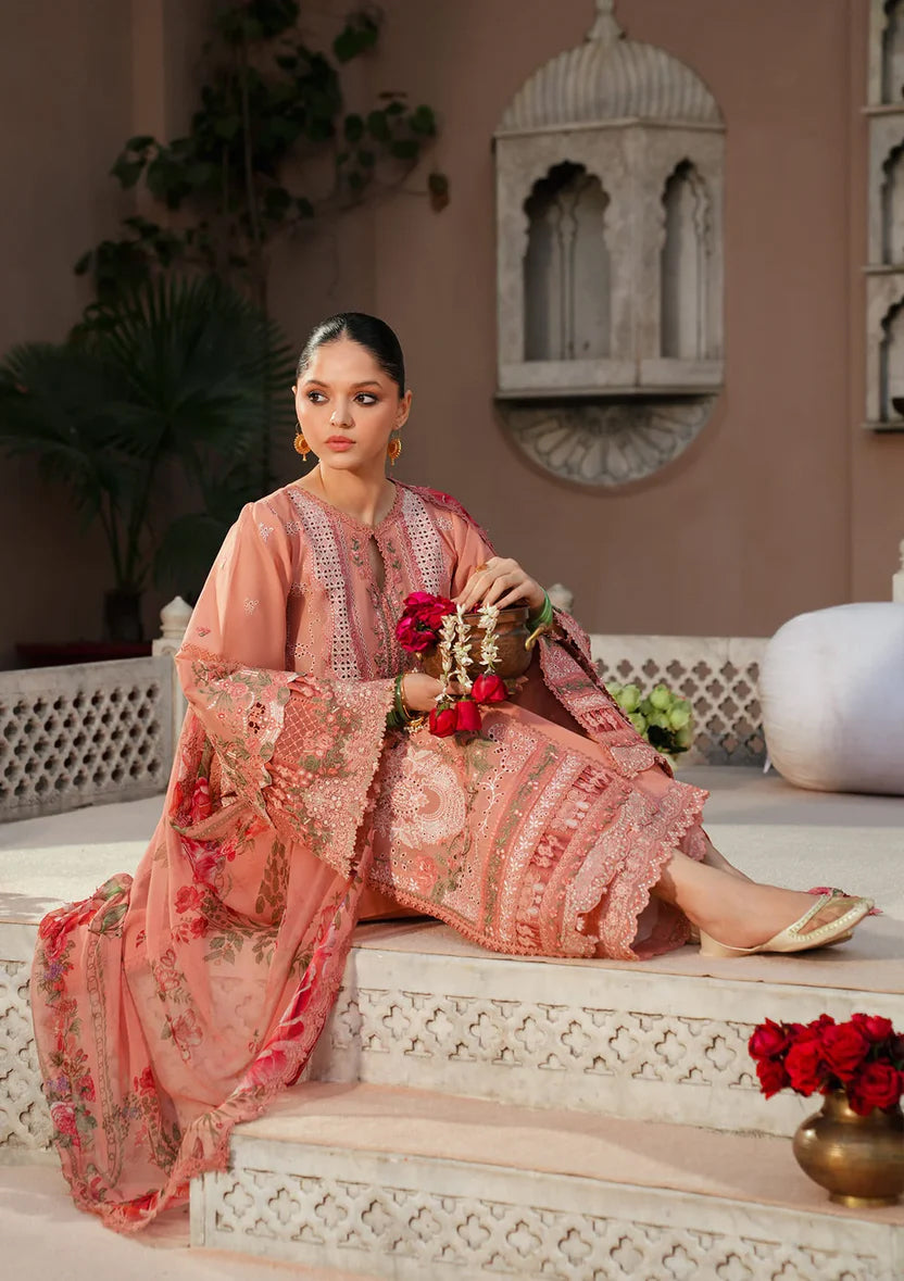 Ek Fasana by Kahf | Unstitched Luxury Lawn Collection - 2026 (ADAA)