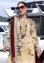 Sunshine Bloom Premium Unstitched Embroidered Collection - 2026 (D-11)