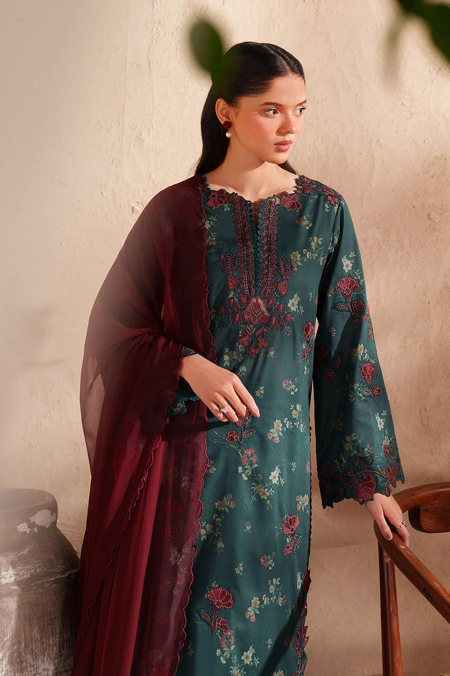 Iznik Unstitched Embroidered Eid Lawn Collection - 2026 (EL-11)