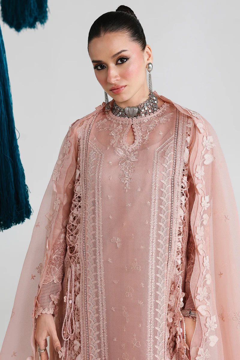 Qalamkar Unstitched Embroidered Festive Lawn Collection - 2026 (JINA)