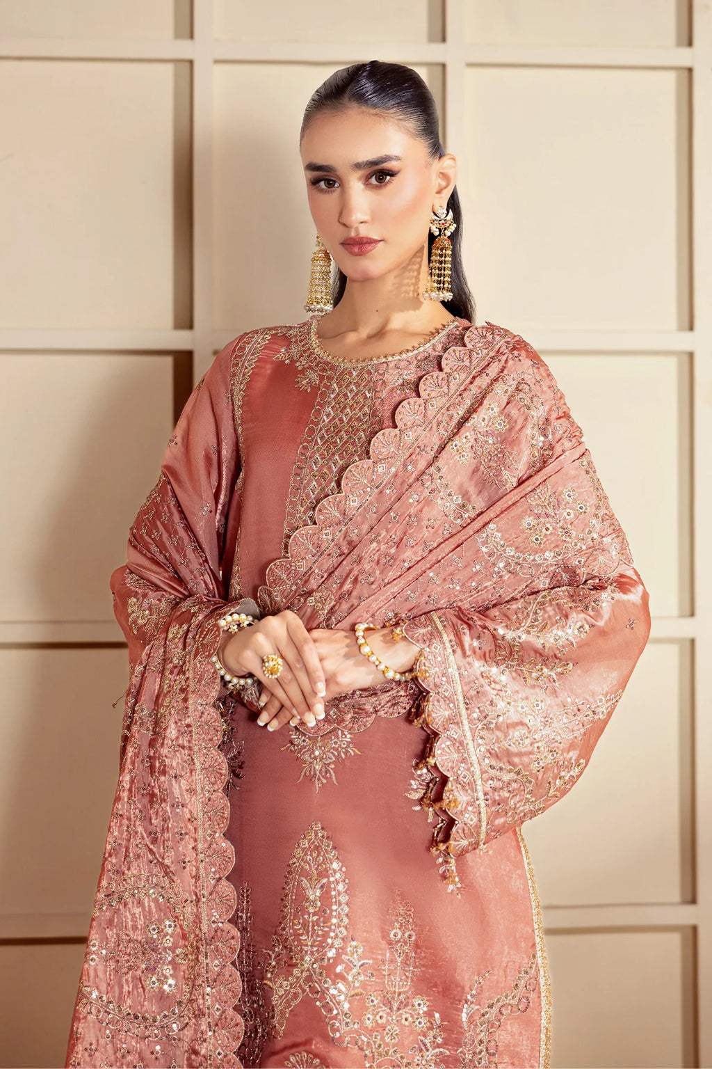 Aaina by Alizeh | Unstitched Silk Embroidered Wedding Collection - 2026 (NAIA)