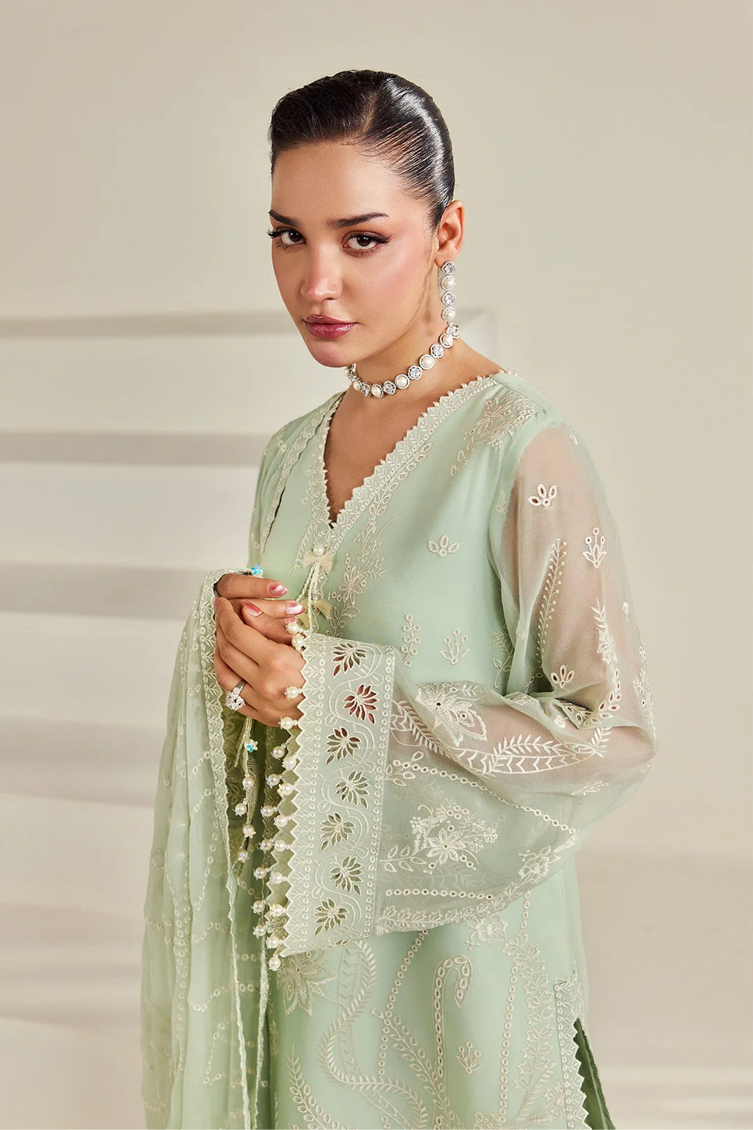 Dhaagay by Alizeh | Unstitched Embroidered Chiffon Formal Vol-05 Collection'26 (MEERAK)